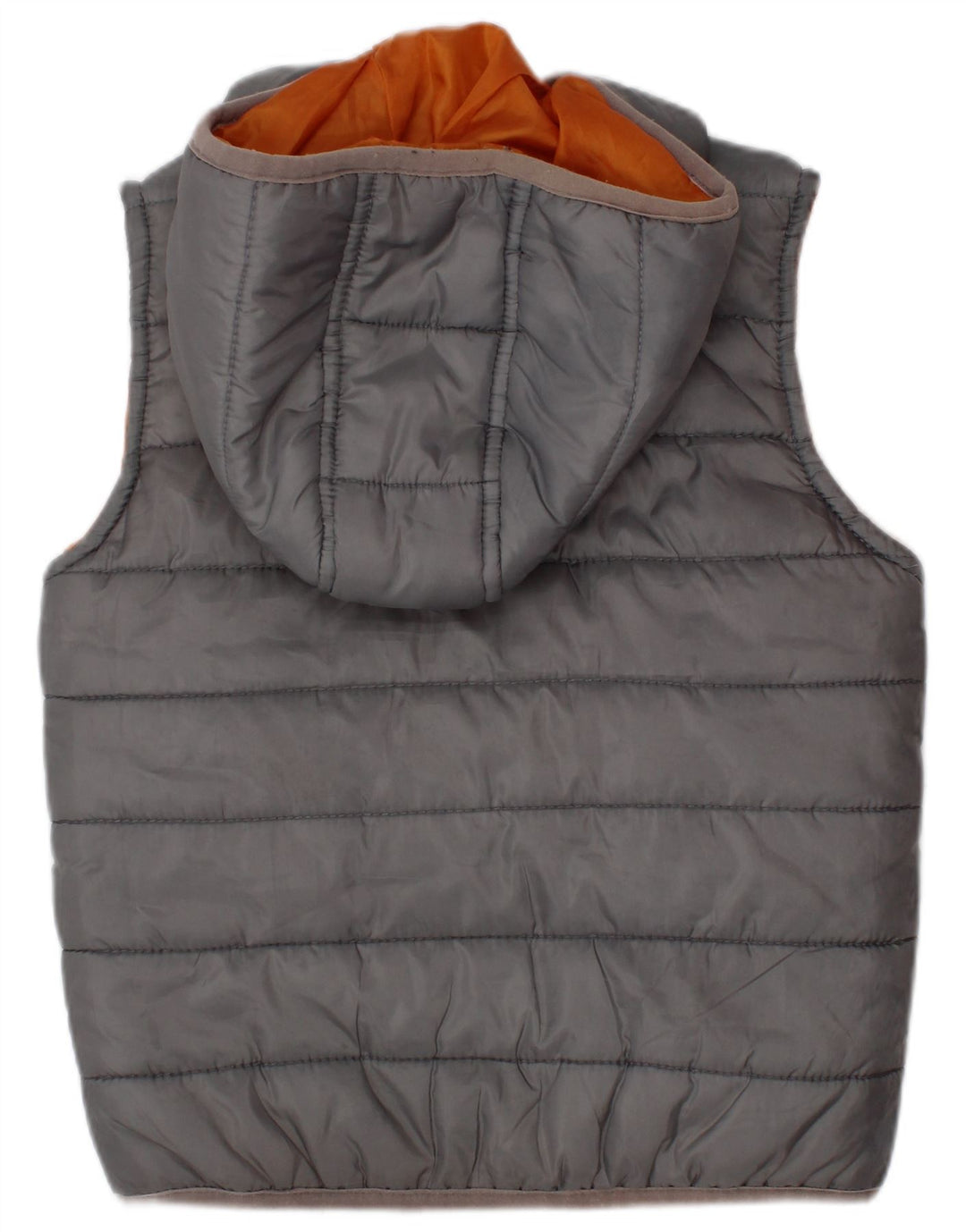 BÆK Drenge Hætte polstret Gilet 2-3 år Grå Colourblock Polyester