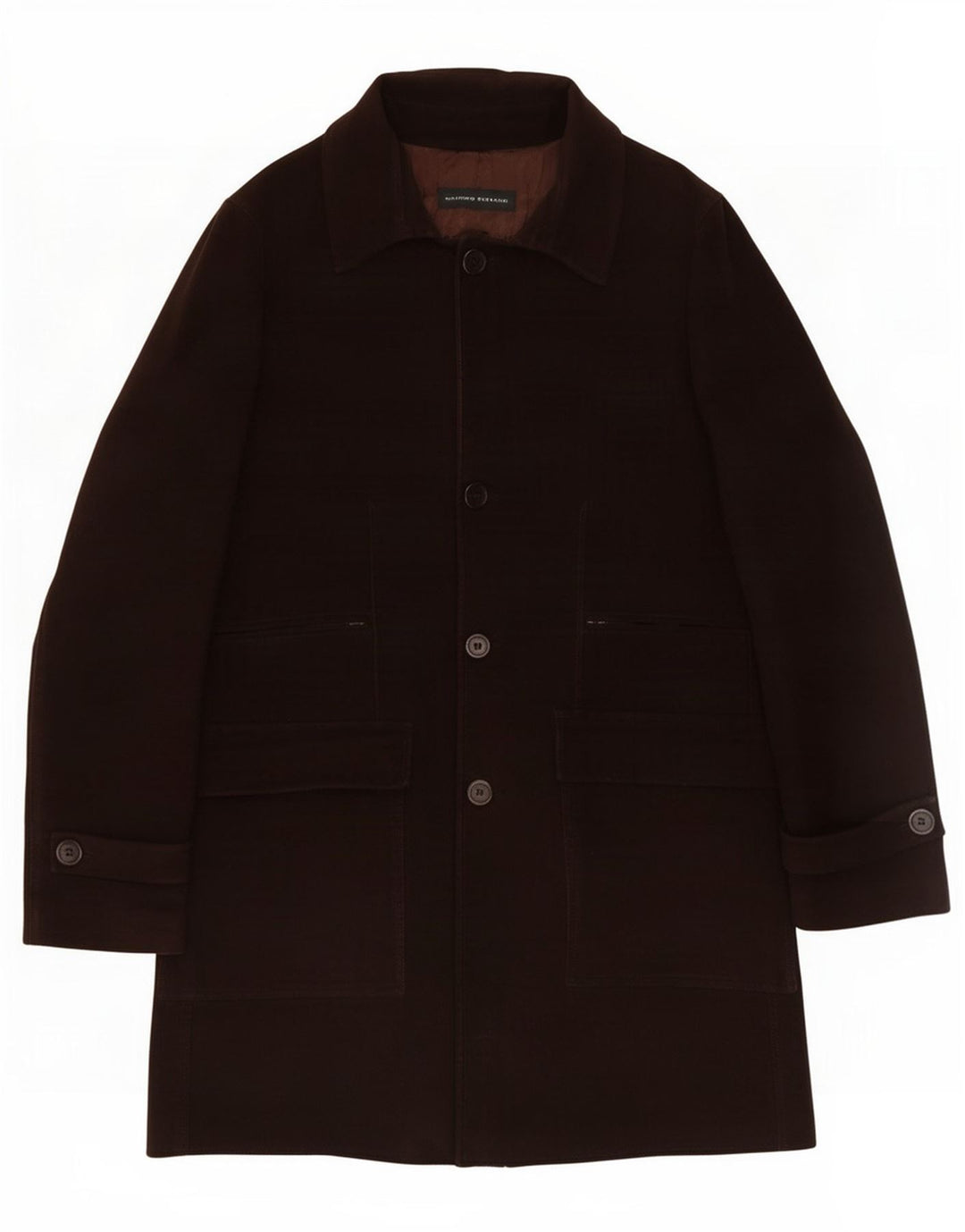 Massimo Rebecchi Herre Overfrakke UK 38 Medium Brun