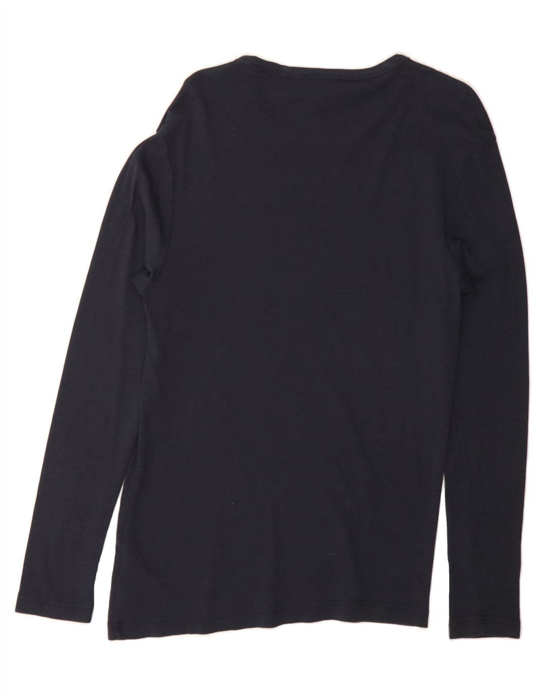 G-STAR Womens Top Long Sleeve UK 14 Large Navy Blue Cotton Vintage G-Star and Second-Hand G-Star from Messina Hembry 