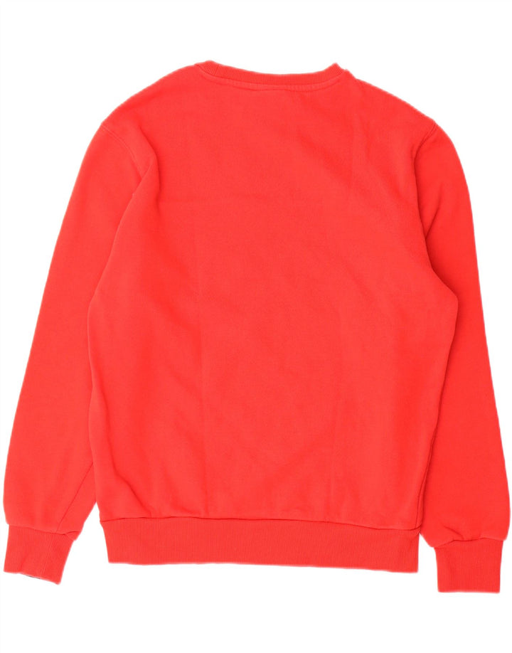 Ellesse Herre Grafisk Sweatshirt Jumper Medium Rød Bomuld Sports