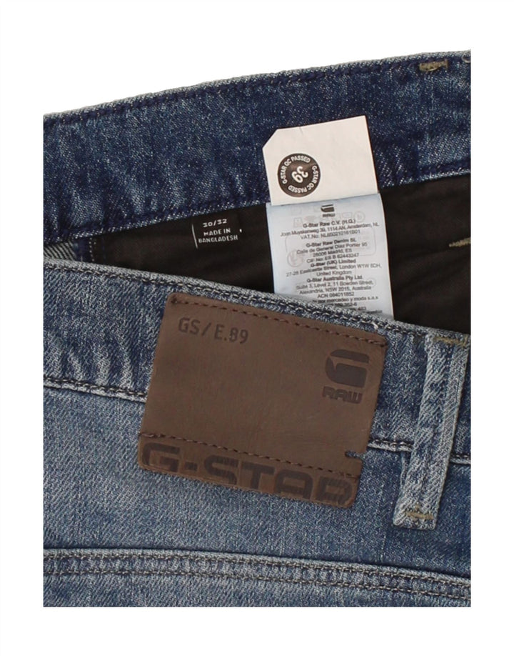 G-STAR Mens Straight Jeans W30 L32 Blue Polyester Vintage G-Star and Second-Hand G-Star from Messina Hembry 