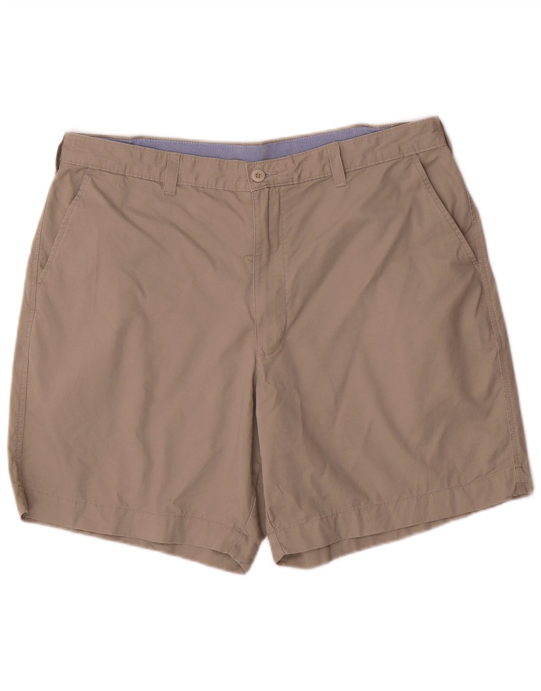 Marks & Spencer Herre Blue Harbor Chino Shorts W38 XL Beige Bomuld