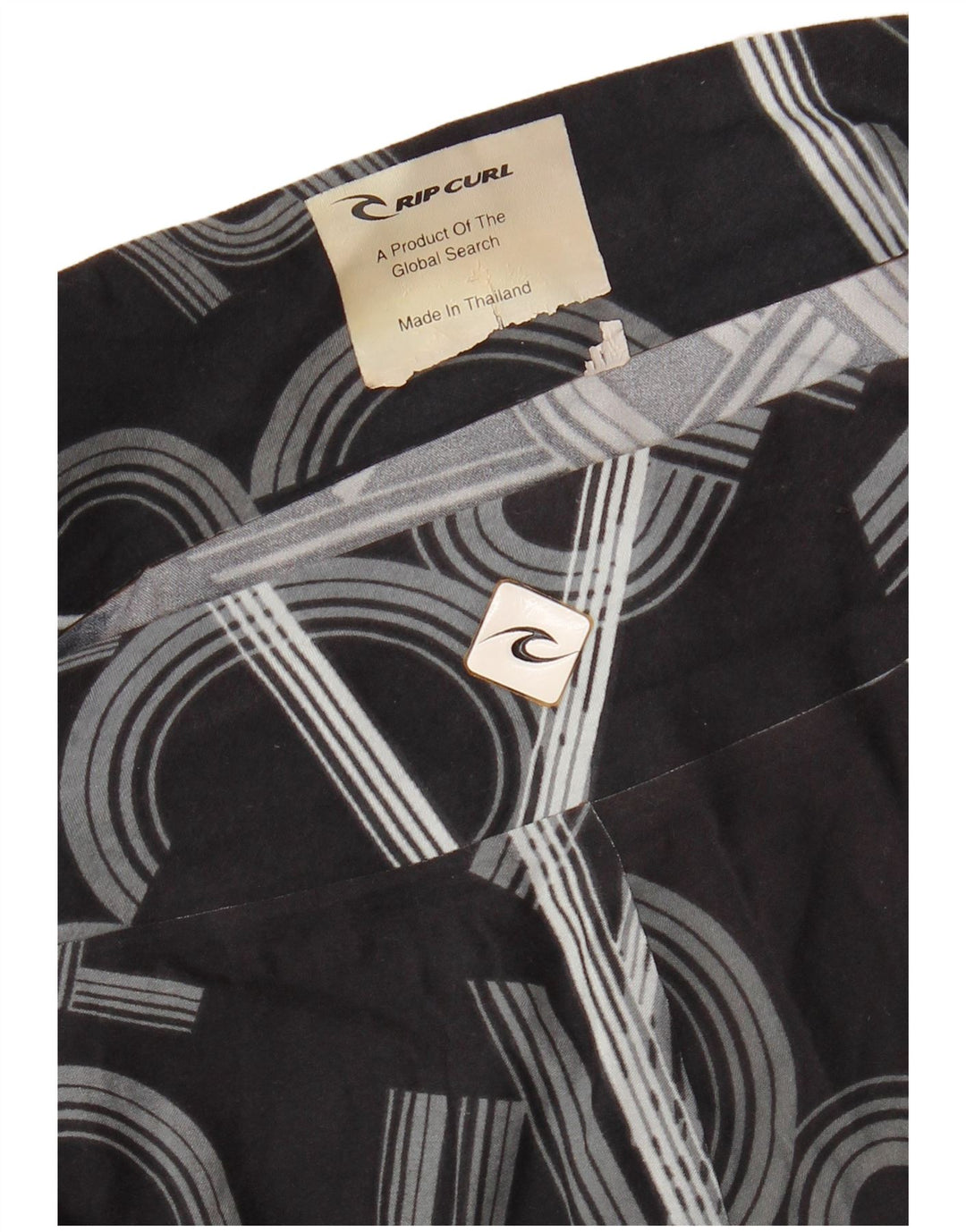 RIP CURL Grafiske badeshorts til mænd, store sorte