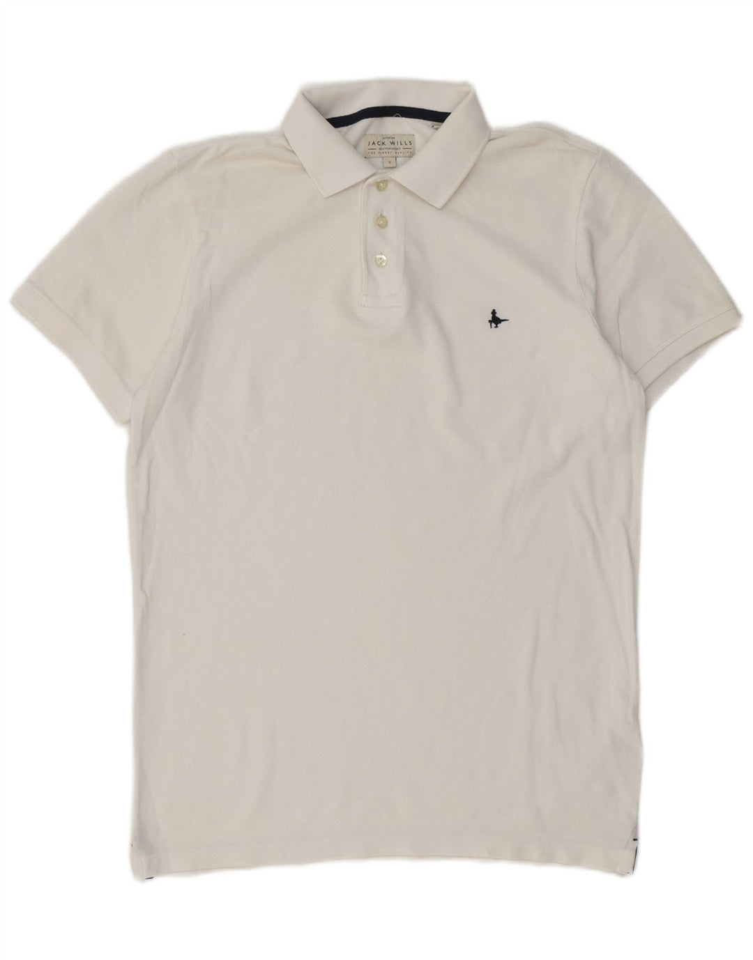 Jack Wills herre poloshirt lille hvid bomuld