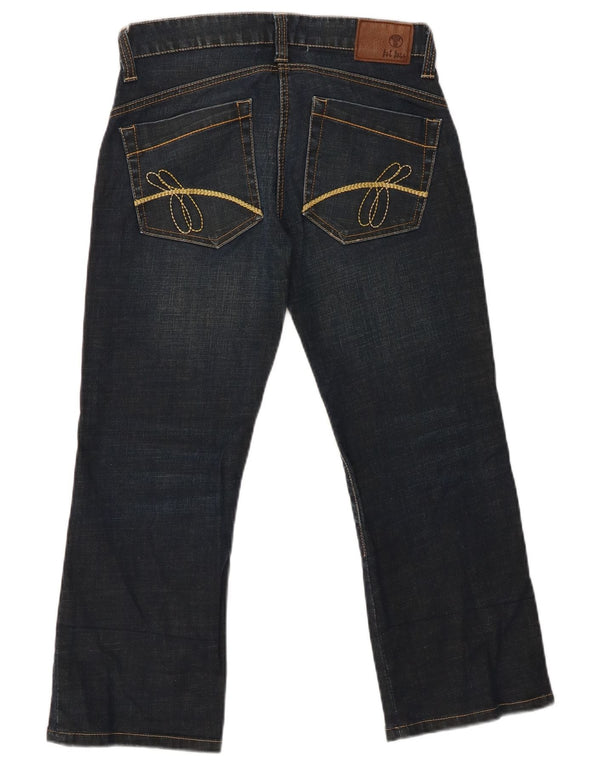 Fat Face Womens Cropped Jeans UK 8 Small W28 L24 Blue Cotton