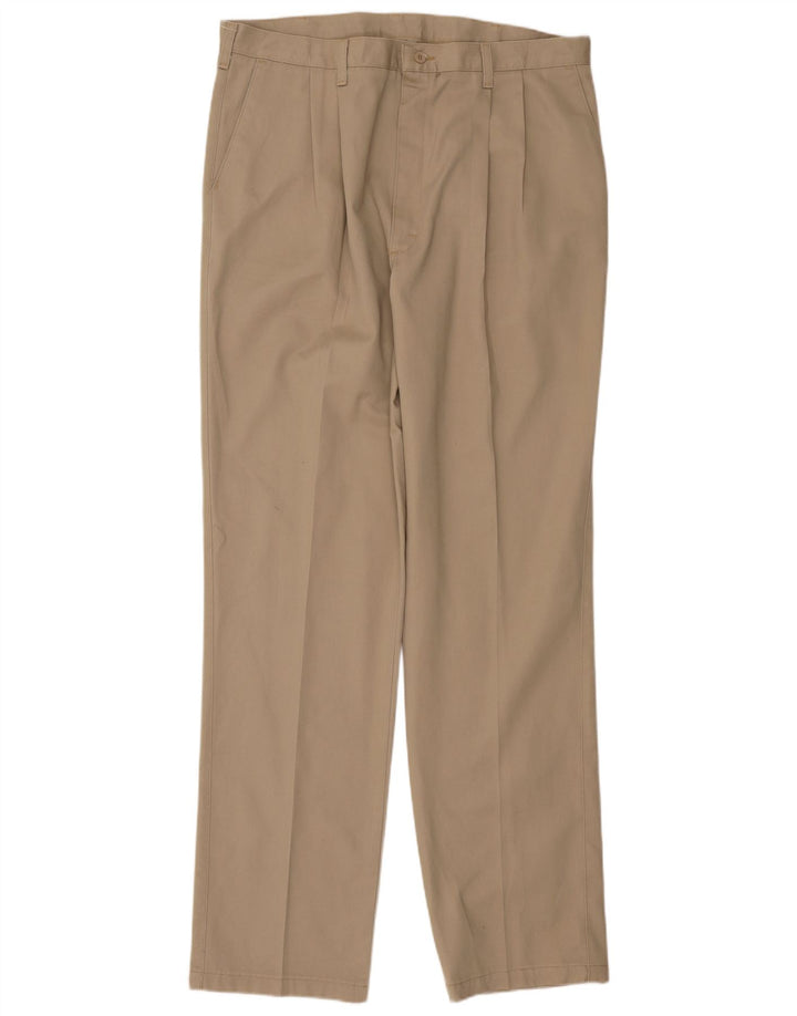 WRANGLER Herre Riata Pegged Chino Bukser W38 L36 Beige Bomuld
