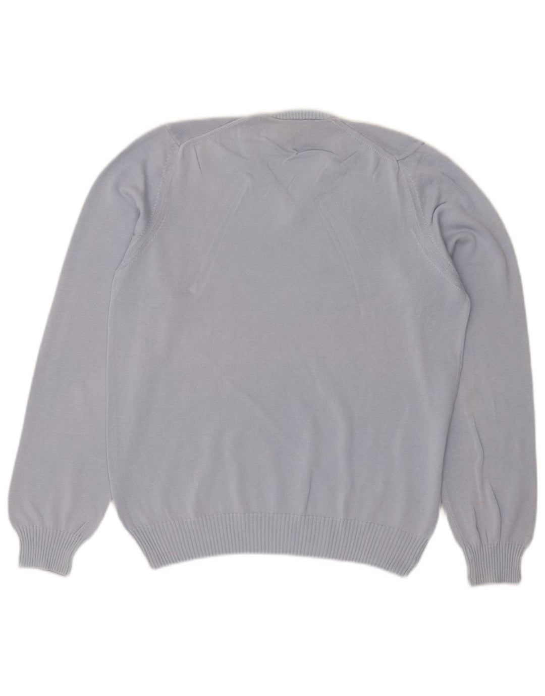 Brooksfield Dame V-hals sweater IT 48 XL Blå Bomuld