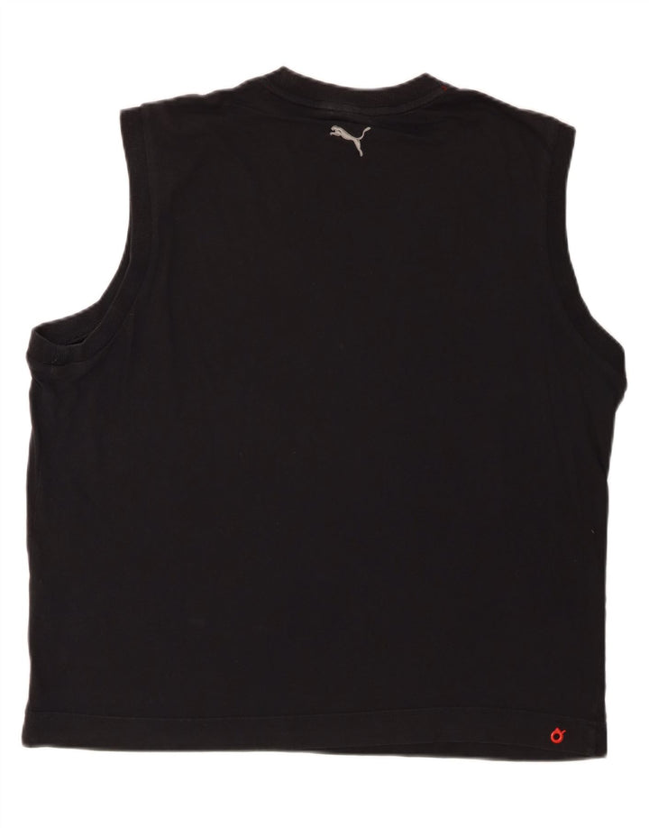 PUMA Herre grafisk vest Top XL Sort