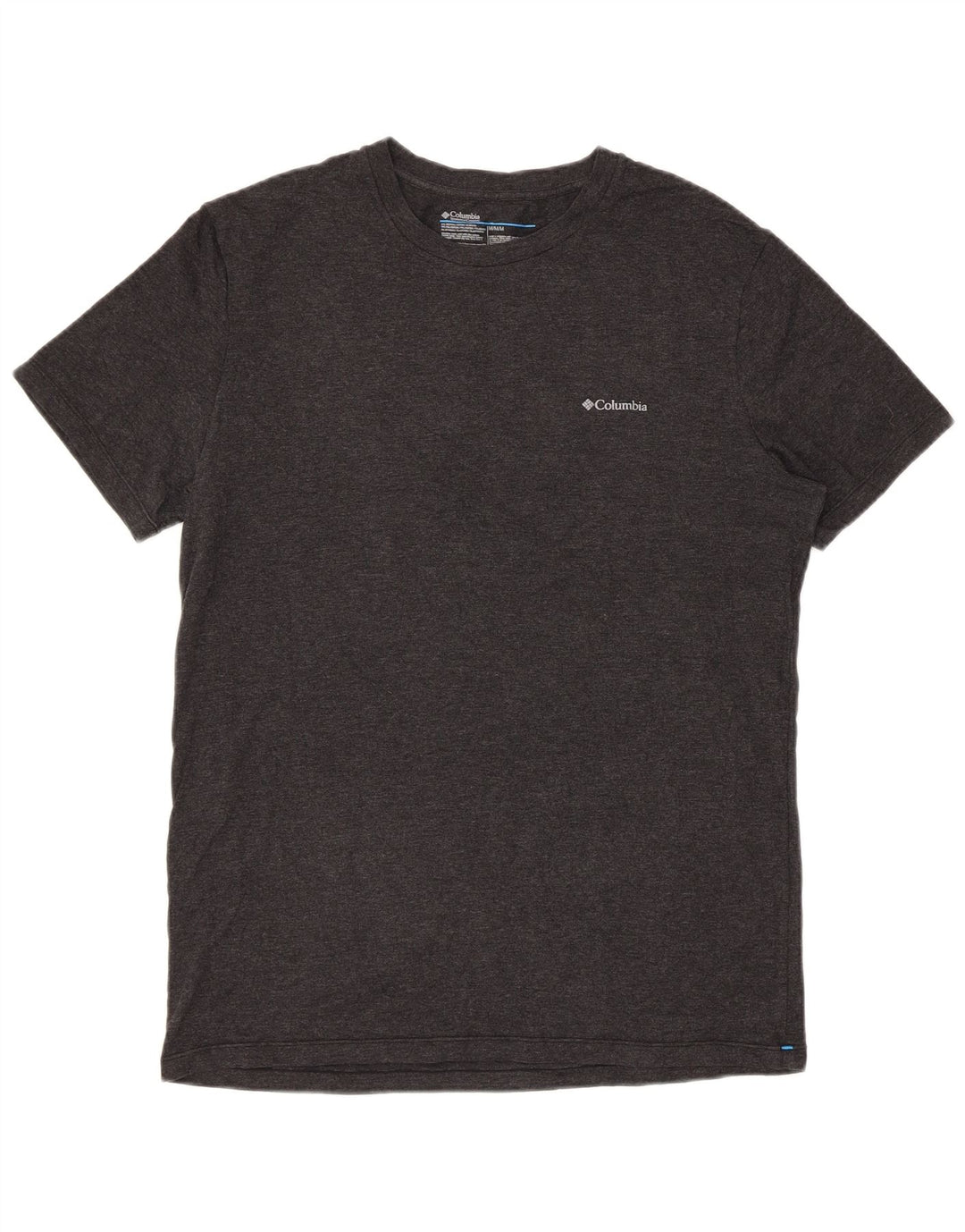 Columbia Kortærmet Regular T-Shirt Top mellem Grå Flecked Bomuld