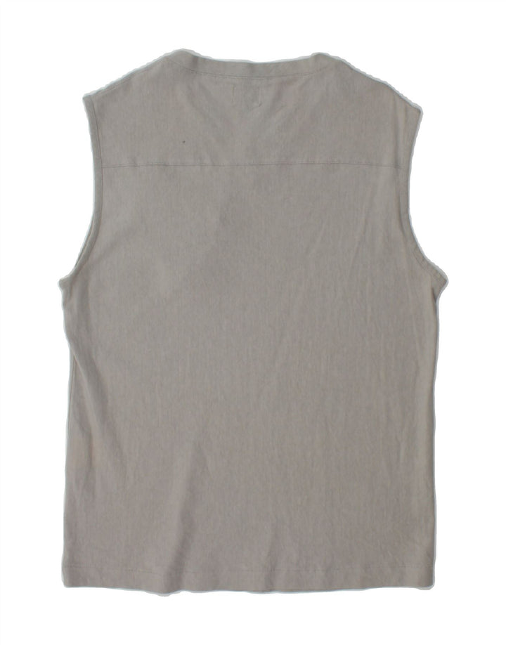 CALVIN KLEIN Womens Vest Top UK 18 XL Grey Cotton Vintage Calvin Klein and Second-Hand Calvin Klein from Messina Hembry 