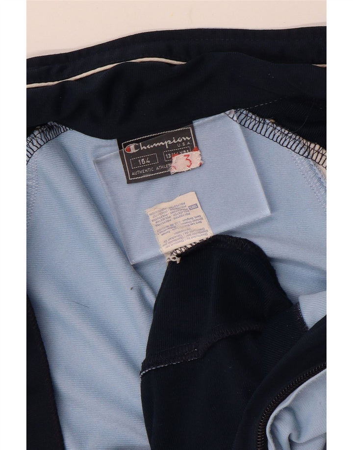 CHAMPION Drenge træningsdragt topjakke 13-14 år Blå Colourblock Polyester