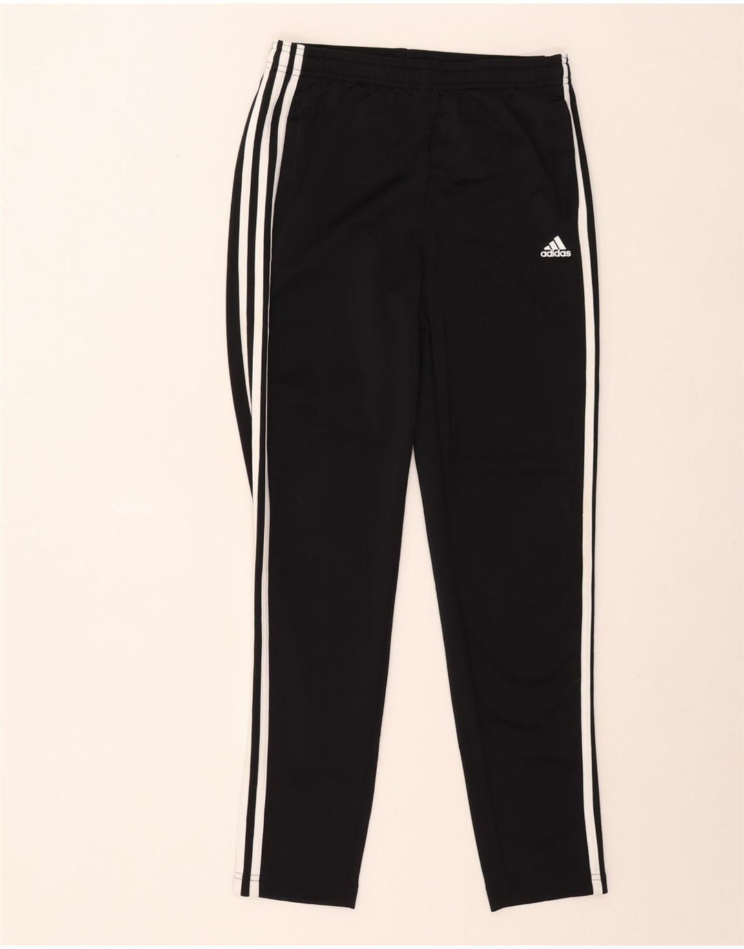 Adidas Boys Aeroready Tracksuit Bukser 13-14 år Sort Polyester