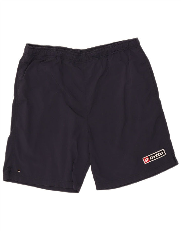 Lotto Herre Sportshorts Large Navy Blue