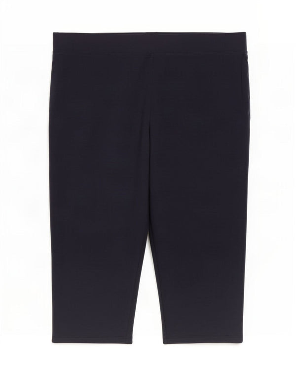Marks & Spencer Dame Capri Leggings UK 18 XL Marineblå Bomuld