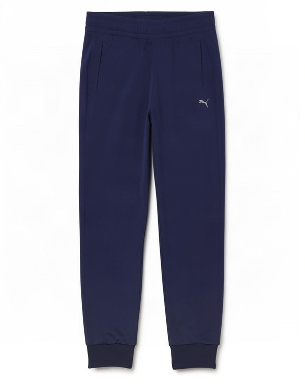 Puma træningsdragt til kvinder Joggers UK 10 Small Navy Blue Polyester