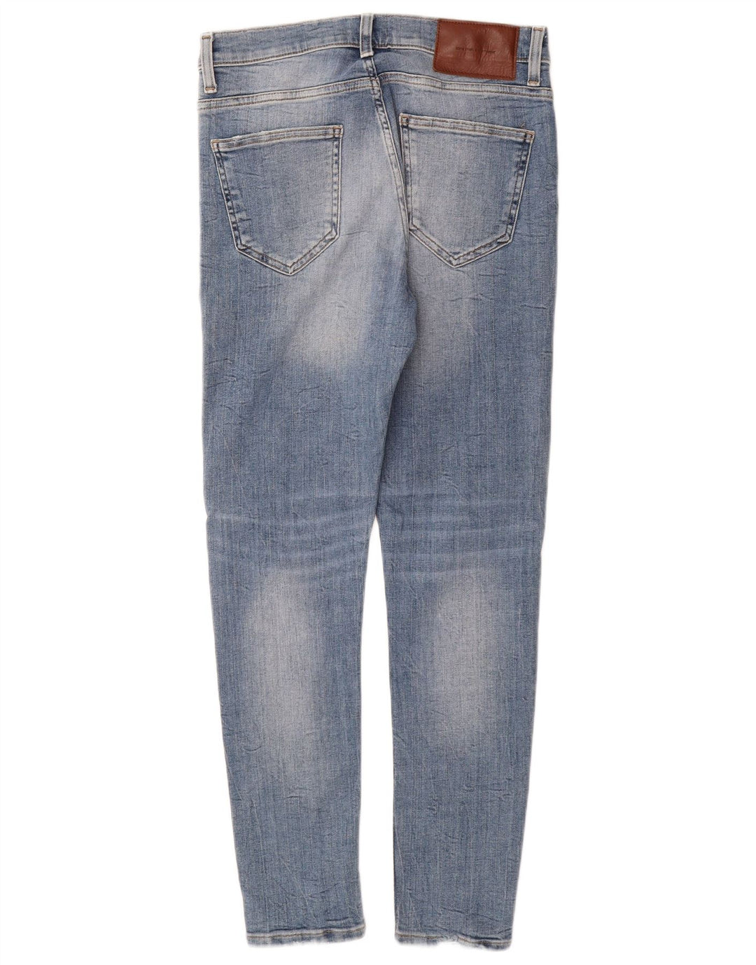 ZARA Mens Slim Jeans EU 38 Small W30 L29 Blue Cotton
