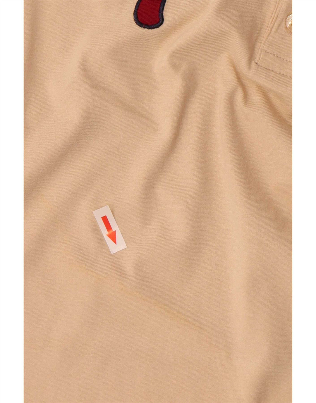 La Martina Herre Grafisk Polo Shirt Stor Beige Bomuld