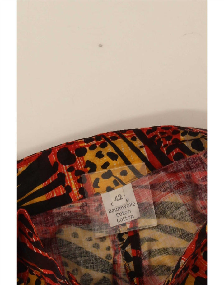 Vintage kvinders højtaljede haremsbukser IT 42 Medium W25 L25 Flerfarvet