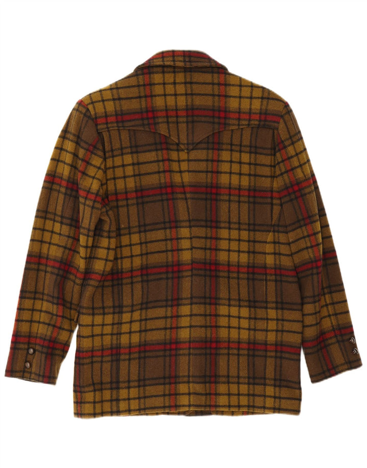 Banana Republic Dame 3-knaps oversize blazerjakke UK 6 XS Khaki Check