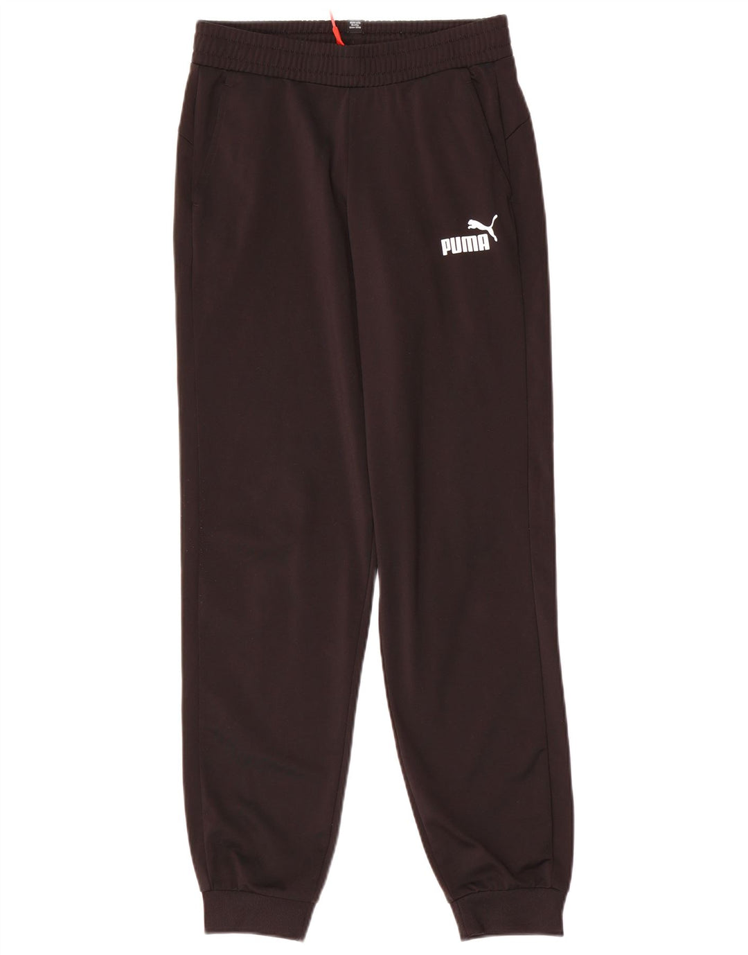 Puma Drenge Træningsdragt Bukser Joggers 13-14 År Sort Polyester