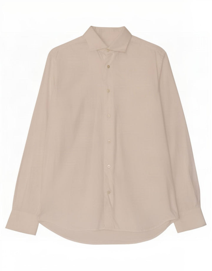 Massimo Dutti Herreskjorte Medium Hvid Bomuld