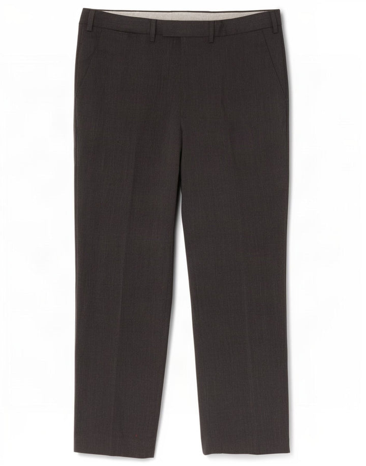 Marks & Spencer Straight Suit Bukser til mænd W38 L31 Grå polyester