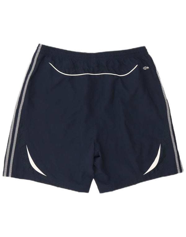 Adidas Herre Climacool Sport Shorts XL Navy Blue Colourblock Polyester