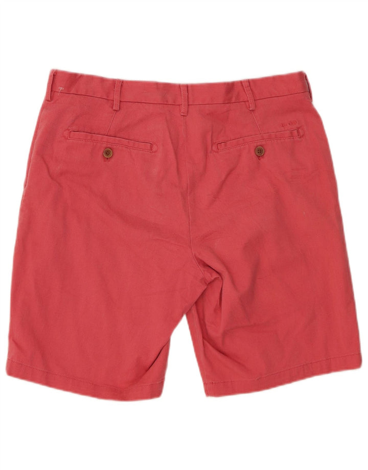 IZOD Chino Shorts til mænd W32 Medium Rød Bomuld