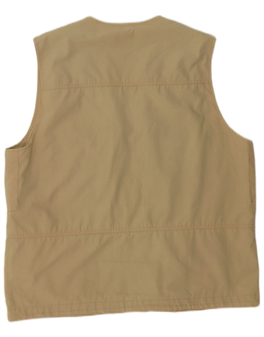 Brugi Herre Utility Gilet UK 40 Large Khaki Polyester