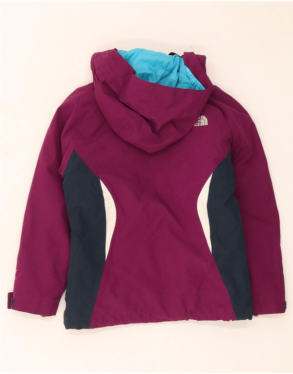 The North Face Piger Hætte Skijakke 5-6 år XS Maroon Colourblock