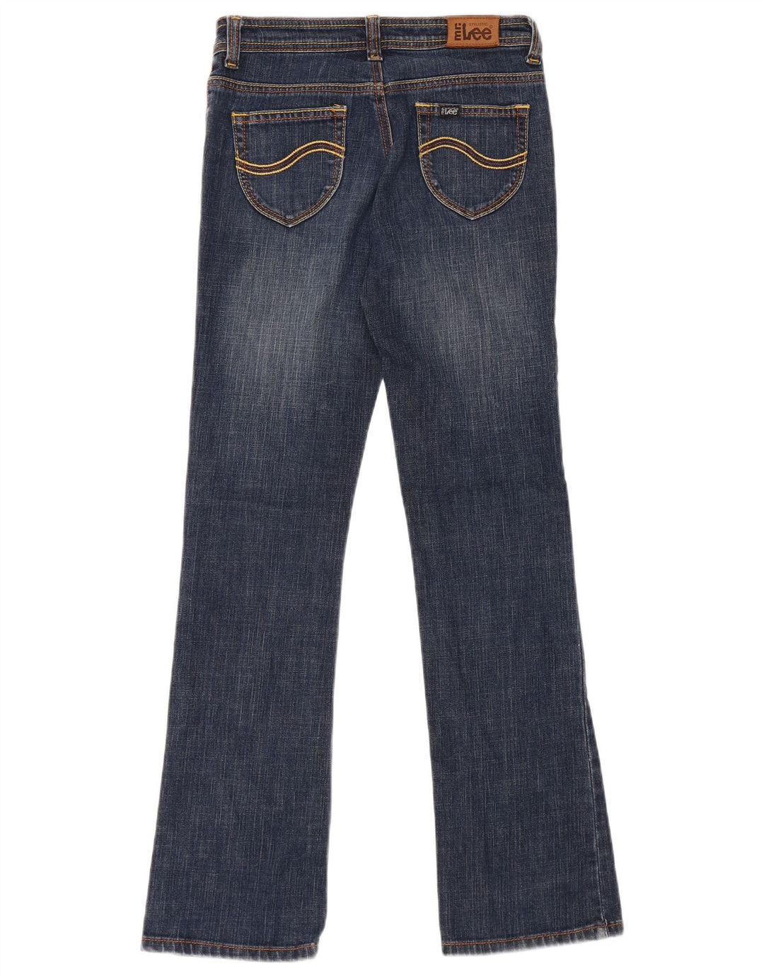 LEE Dame Bootcut Jeans W26 L29 Blå Bomuld