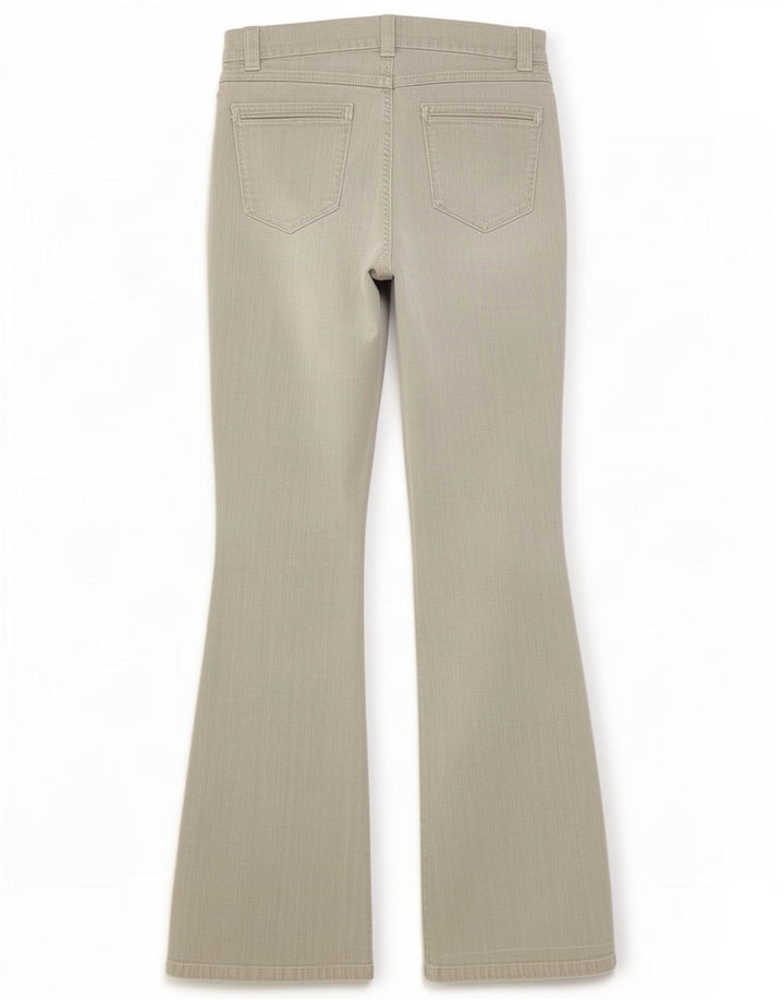 Marks & Spencer Dame Per Una Bootcut Jeans UK 12 Medium W28 L32 Grå