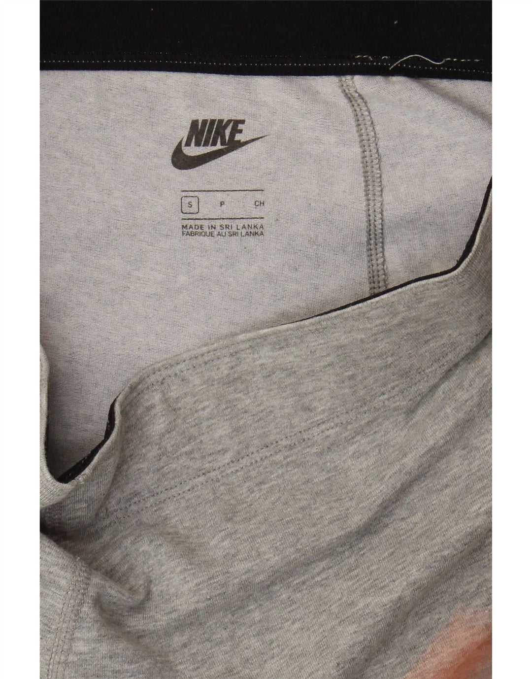 Nike Graphic Leggings til kvinder UK 8 Small Grå
