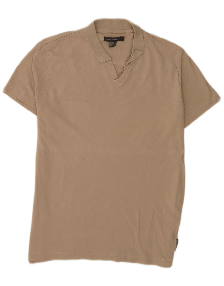 French Connection Herre poloshirt XL Beige Bomuld
