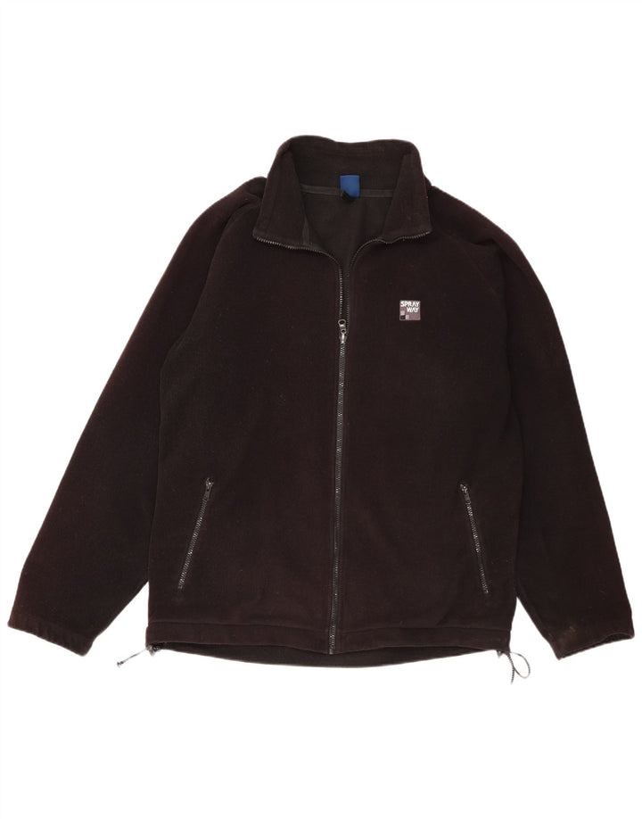Sprayway Herre Fleecejakke UK 40 Stor Sort Polyester