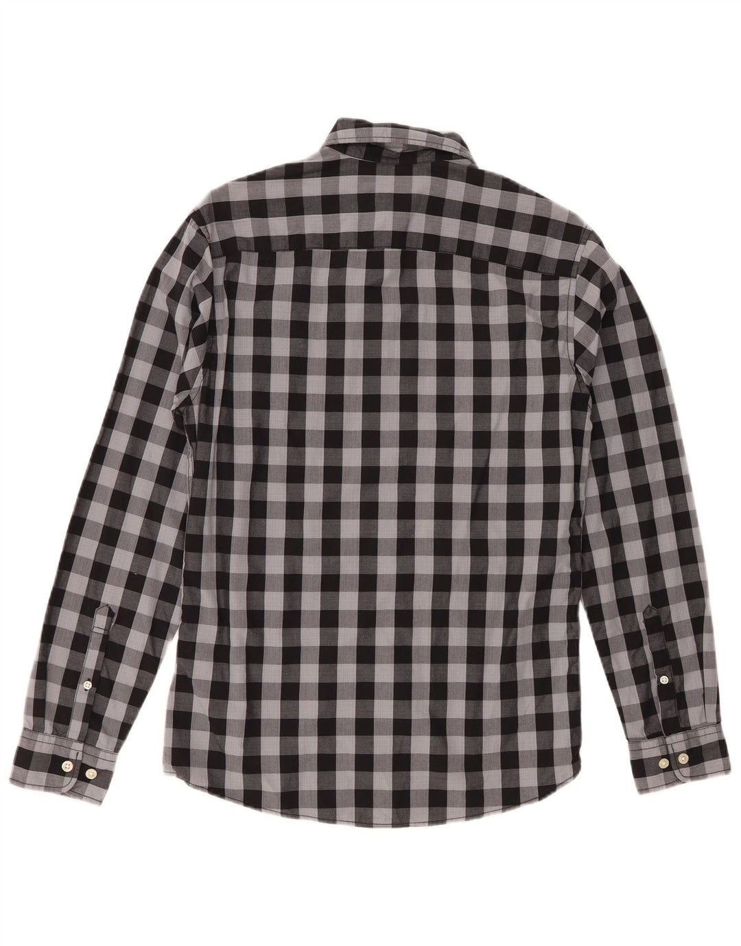 Jack & Jones Herreskjorte XS Grå Gingham Bomuld