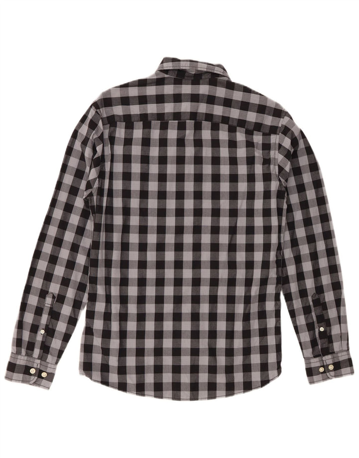 Jack & Jones Herreskjorte XS Grå Gingham Bomuld