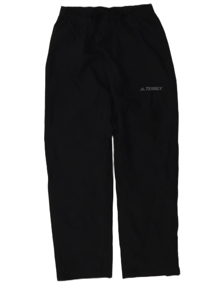 Adidas Dame Terrex Vandtætte Bukser UK 12 Medium Sort Polyester