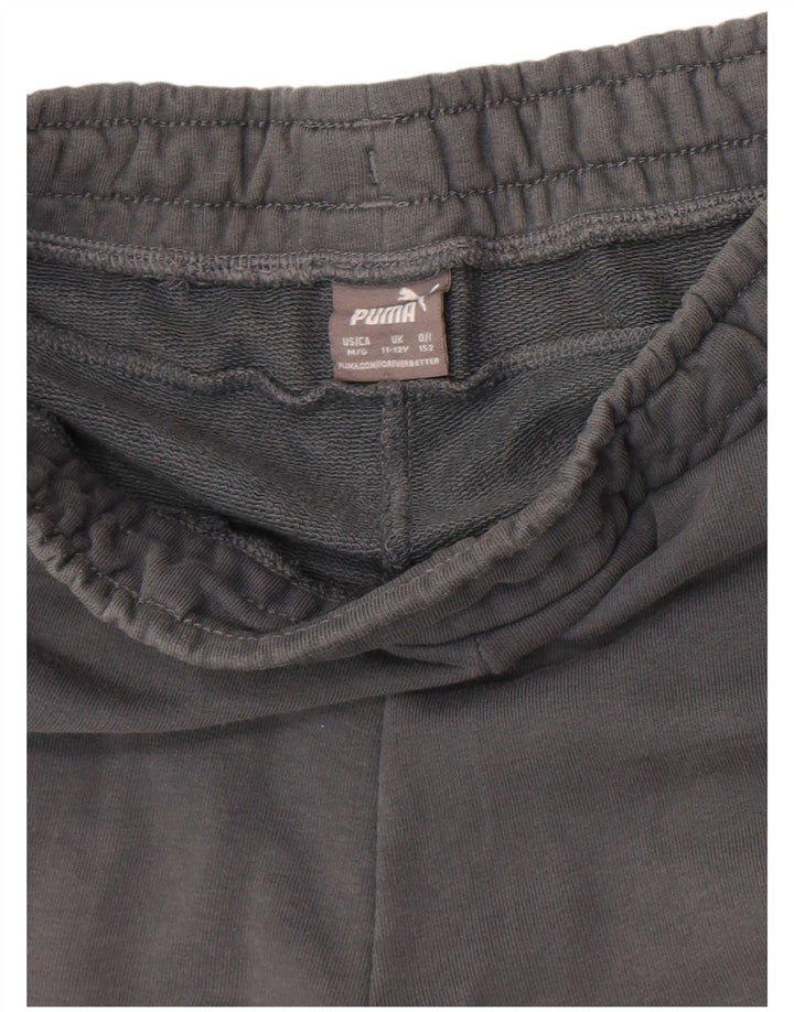 Puma drenge grafiske sportsshorts 11-12 år Grå