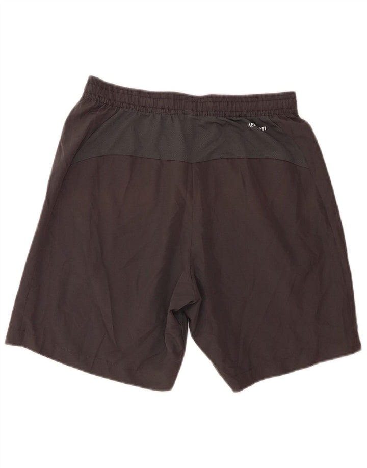 Adidas Aeroready Sportsshorts til mænd, små grå polyester