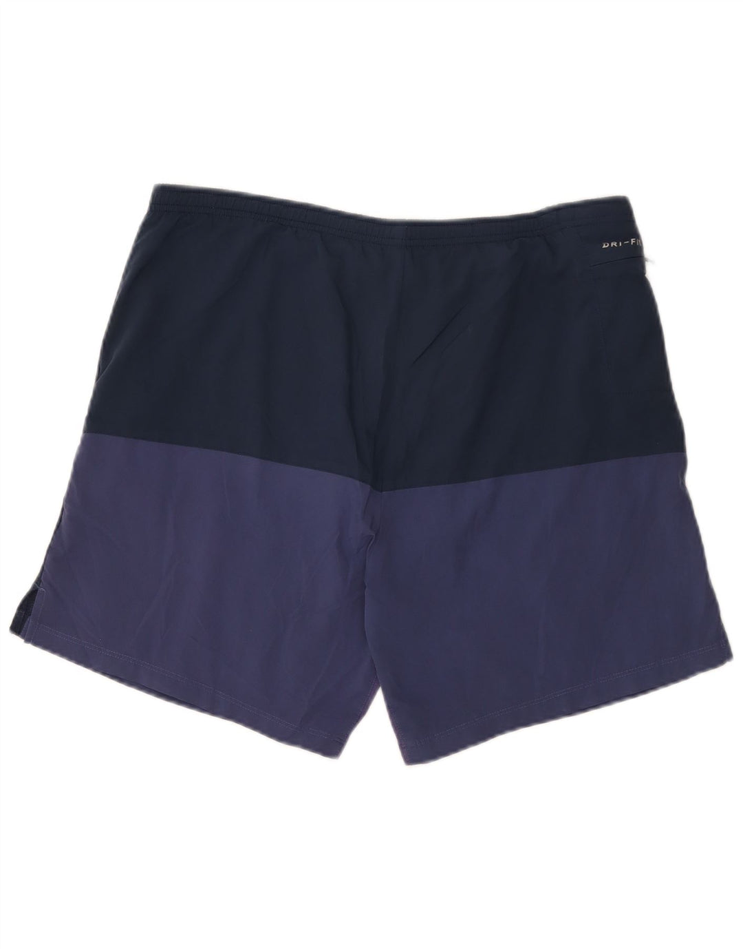 Nike Herre Dri Fit Sportshorts Medium Marineblå Colourblock Polyester
