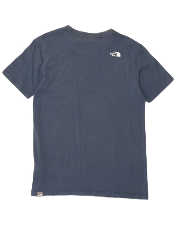 The North Face Boys T-Shirt Top 14-15 år XL marineblå bomuld