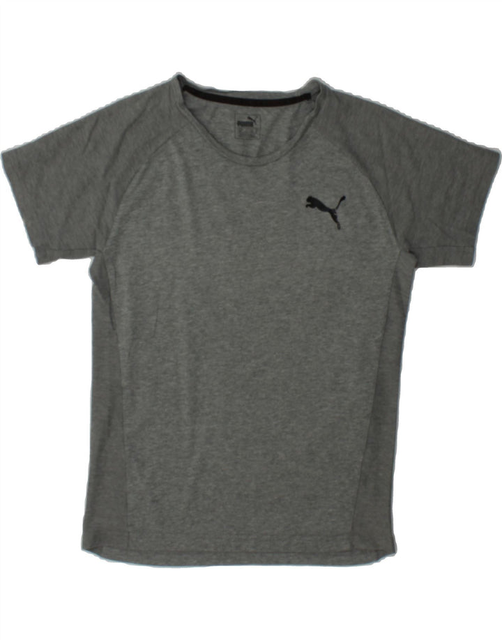 PUMA Mens T-Shirt Top Medium Grey Vintage Puma and Second-Hand Puma from Messina Hembry 