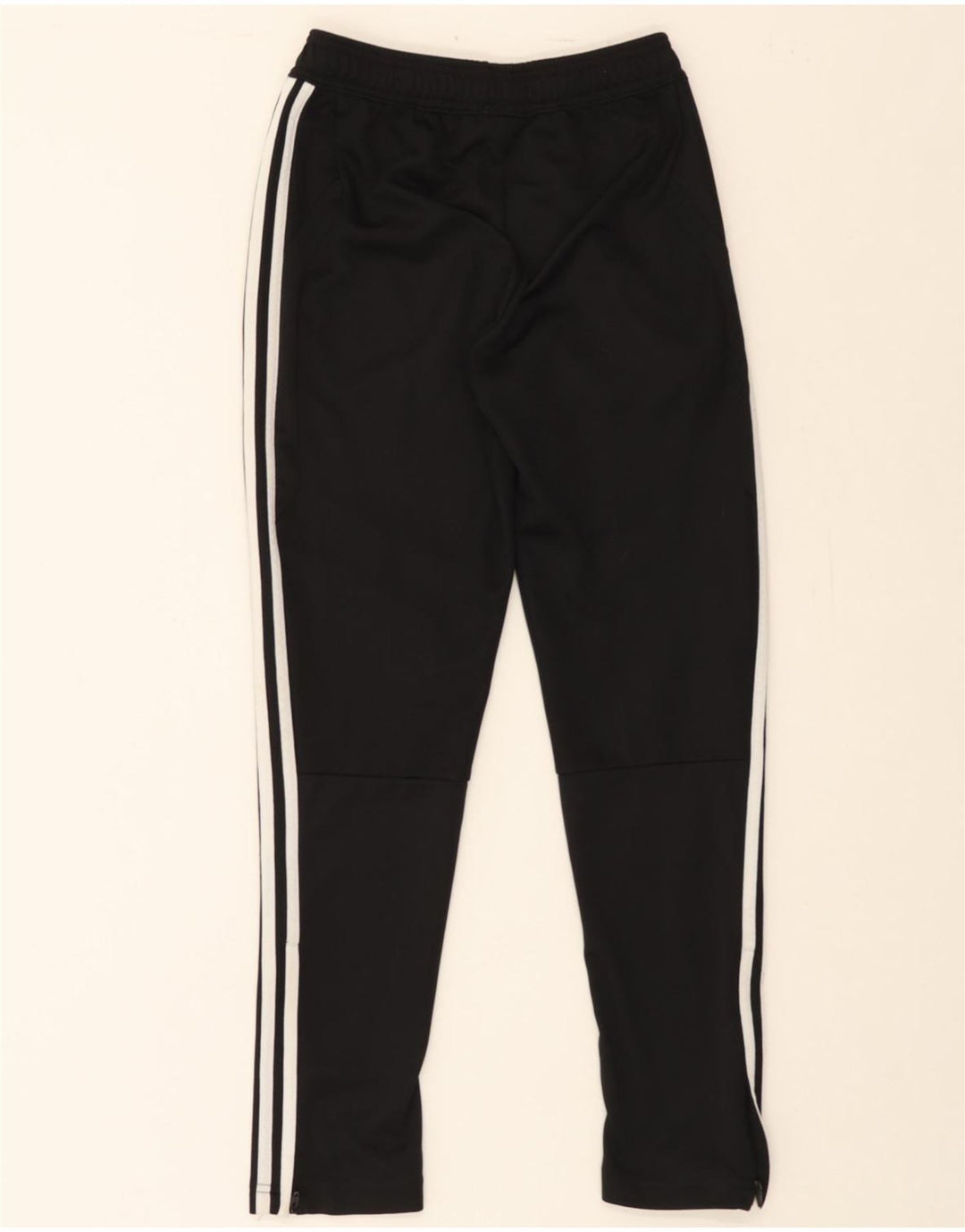 ADIDAS Boys Tracksuit Trousers 11-12 Years  Black Polyamide Vintage Adidas and Second-Hand Adidas from Messina Hembry 
