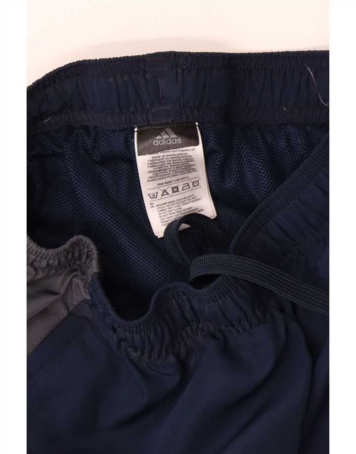 Adidas Træningsdragt bukser til mænd Medium Navy Blue Colourblock Polyester