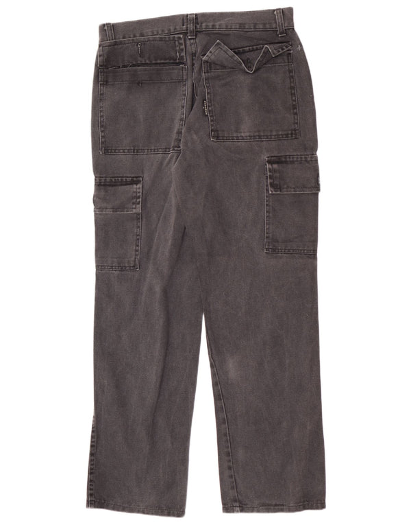 Revenge Herre Cargo Jeans IT 48 Medium W30 L30 Grå Bomuld