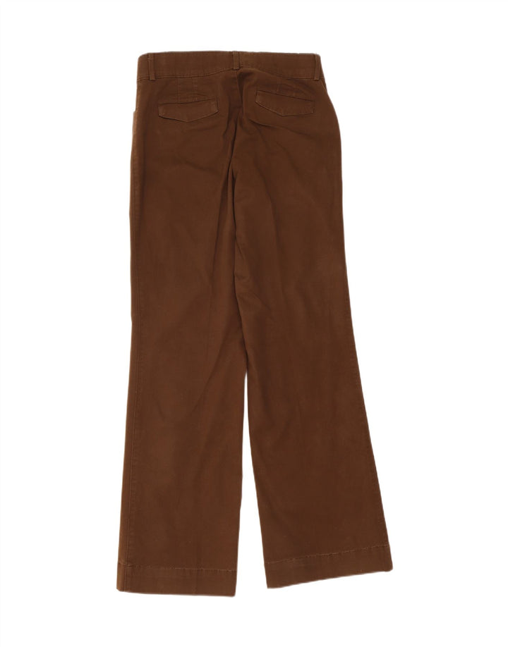 DOCKERS Womens Straight Suit Trousers US 8 Medium W32 L32 Brown Cotton Vintage Dockers and Second-Hand Dockers from Messina Hembry 
