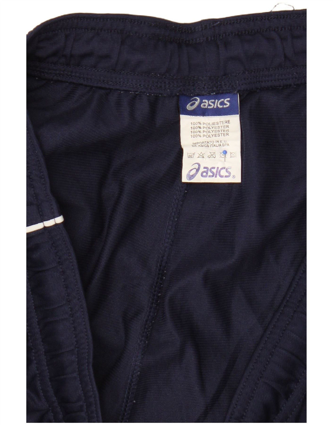 Asics Boys Sports Shorts 15-16 år 2XL Navy Blue Polyester