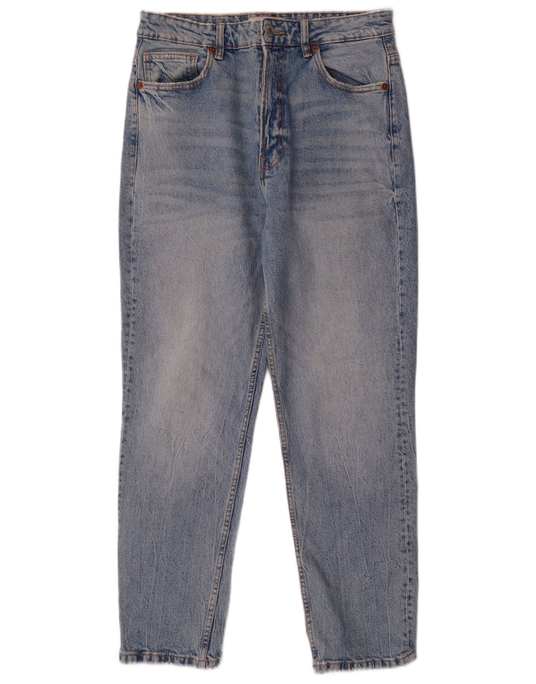 Zara Womens Tapered Jeans EU 40 Medium W30 L28 Blå Bomuld