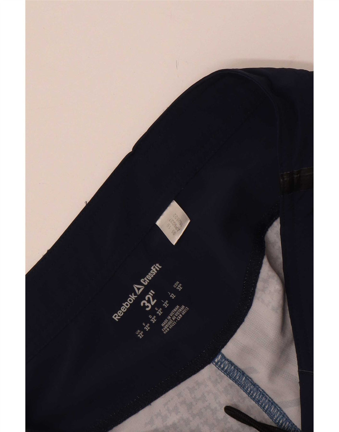 Reebok Herre Cross Fit Grafiske svømmeshorts Medium Blue Geometric